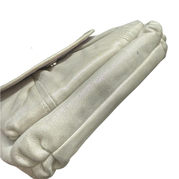 Coach Poppy Cream Tone with Shimmer Crossbody Bag - Picture 6 of 9